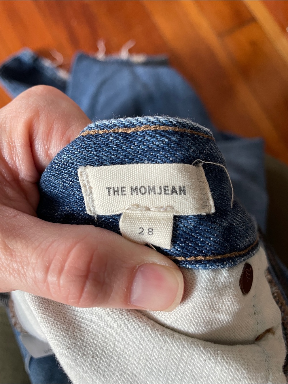 Madewell Blue Straight-Leg Jeans - Picture 5 of 5